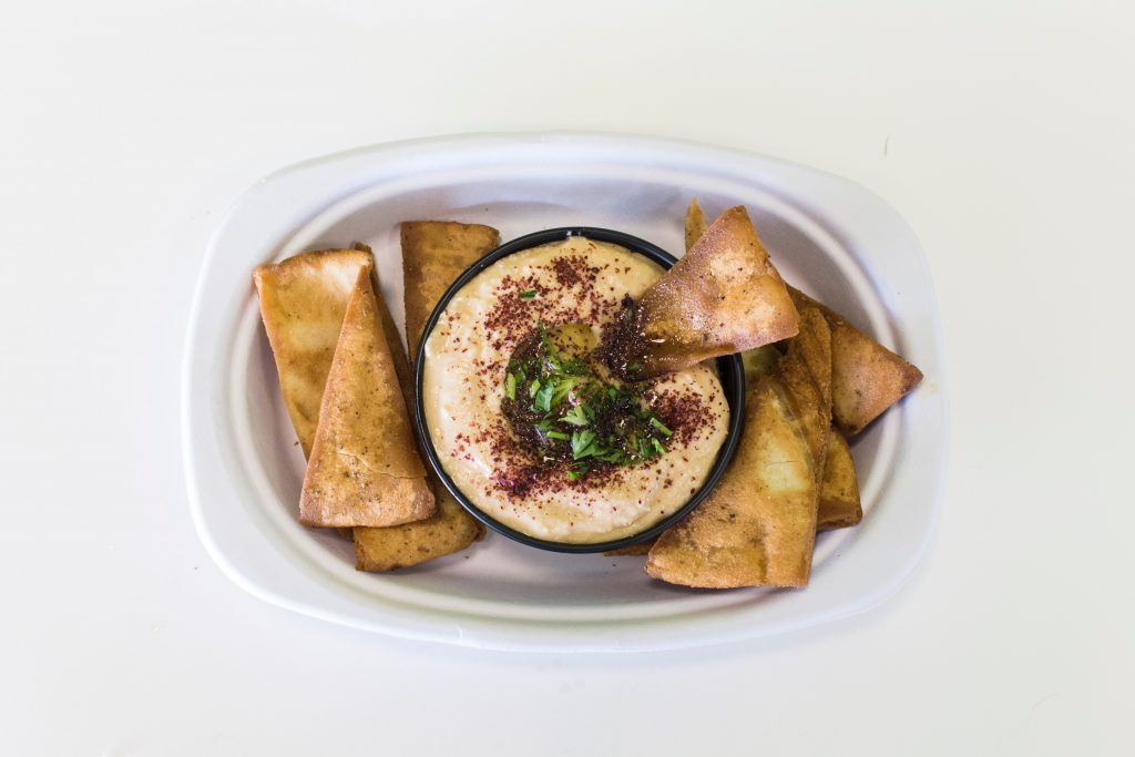 Hummus, uno de los platos más famosos de la gastronomía de Palestina.